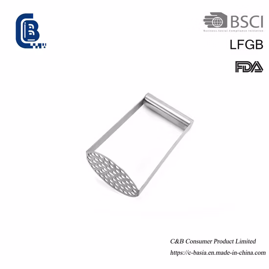 Pressa per schiacciapatate in acciaio inossidabile di alta qualità per schiacciapatate lisce, verdure e frutta